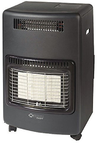 Stufa gas infrarossi ventilata 4,2 Kw + Termoventilatore Nova Turbo sensore O2