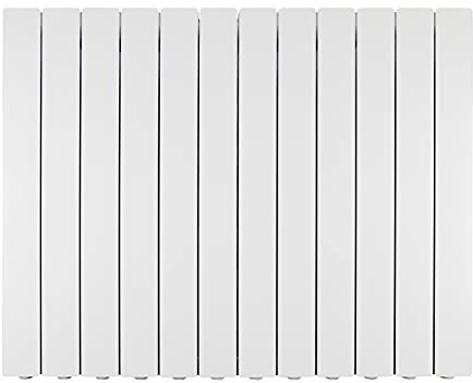 Fondital V693AM05412 Radiatore in alluminio pressofuso Blitz Super B4, 700 mm, 12 elementi, bianco