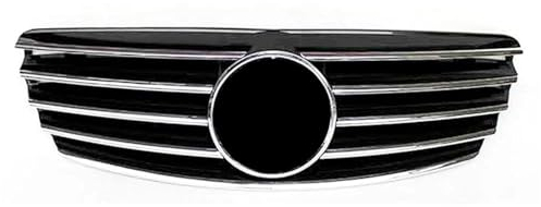 Grill Auto Frontschürze Racing Grill Für Mercedes Für Benz E-Klasse W211 E350 E320 E280 E500 E550 2007 2008 2009 Für AMG Stil Frontgrill