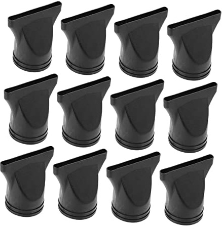 Healeved Bocchetta Per Asciugacapelli 12 Pezzi Ugello Per Diffusore 4,35-4,5 Cm Materiale Pc Ricambio Per Styling Chioma Uso Professionale Parrucchieri