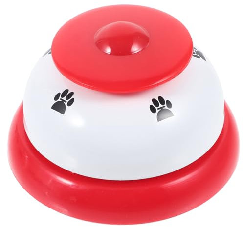 Garneck Pet Training Glocke für Katzen Lautstarkes Haustier Töpfchentraining zu Bedienen Tragbar für Toiletten und Outdoor Signale