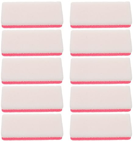 BELLIFFY Pietra Pomice per Piedi 10 Pezzi Doppia Superficie Esfoliante Spugna Abrasiva Compatta per Rimozione Pelle Secca e Calli Strumento Pedicure Portatile per Cura Piedi a Casa e in