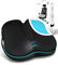 Travel Ease Ergonomic Seat Cushion, Premium Gel Memory Foam Chair Pad with Anti-Slip Base for Long Hours Sitting Comfort, Hip Support Pillow for Office Chair, Car Seat, Gaming Chair (Black)