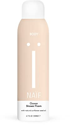 Naif Pflegender Ocean Duschschaum - 200ml - für den Körper - Natürliche Inhaltsstoffe - Vegan