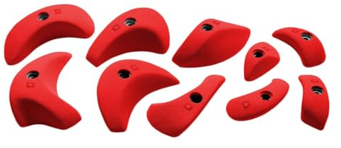 Ocun Holds Set 1 Pinches, Farbe:Red.