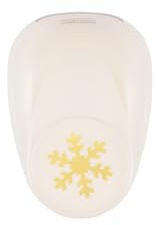 Vaessen Creative Motivstansare snöflinga – 36,57 x 36,57 mm – stansare för pysselpapper, tonpapper, scrapbookpapper eller decoupagepapper