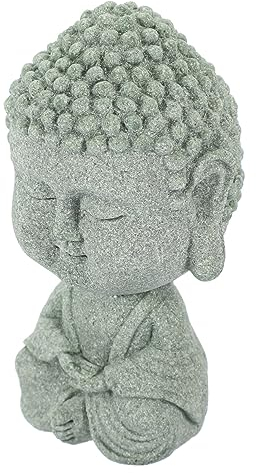 Cabilock Buddha-Statue Im Retro-Stil Für Den Schreibtisch Buddha-Figur Buddha-Handwerk Zen-Garten- Buddha-Statue Für Zuhause