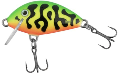 Salmo Tiny Wobbler Green Tiger Coulant