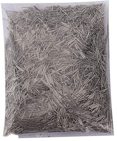 ANKROYU Épingle De Polissage, Épingles De Finition en Acier Inoxydable De 100 G, Épingle De Finition De Polisseuse, Épingles De Support De Tumbling, Accessoire De Fabrication(0.5mm)