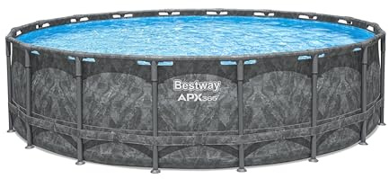 Bestway 561KC Set piscina fuori terra APX 365 con misure da 549x132 cm