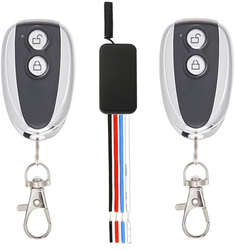 WOODGUILIN 12V 3A Wireless Remote Switch Remote Light Switch