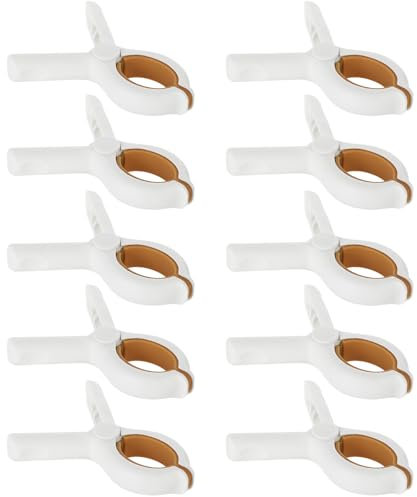 10 Pezzi Clip per asciugamani da spiaggia - Fermagli per trapunta,Mollette telo mare,Mollette antivento-Adatto per asciugamani da spiaggia-vestiti spessi e clip di abbigliamento quotidiano