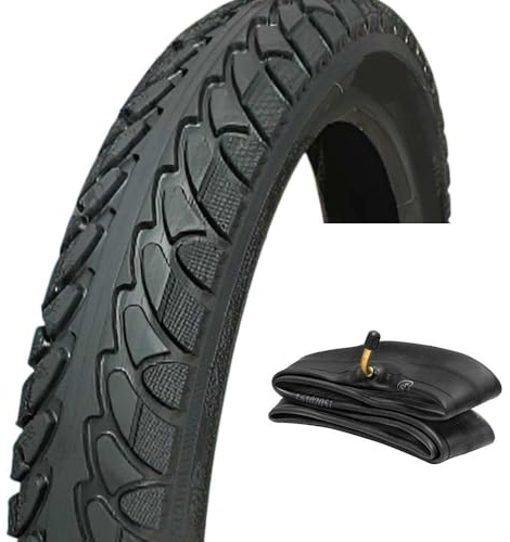 ZRGyod Reifen 16x3, Reifen 16x3.0, Reifen Fat Bike 16x3.0, 16x3.0 Reifen 76-305, Anti-Rutsch Gummi Mantel, Pannensicher & Verschleißfest, Leise & Sicher, Reifen 16 x 3 für Kind-erfahrrad/Handwagen