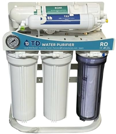 Osmosis Inversa 5 Etapas con Soporte, Purificación de Agua