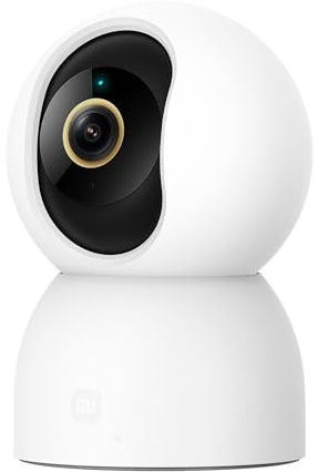 XIAOMI Smart Camera C701 4K 8MP Ultra HD, 360° Panorama, Physical Lens Shield, Two Way Talk, Infrared night vision, AI Detection, Dog Puppy and Baby Camera, Dual-band Wi-Fi 6 UK Version