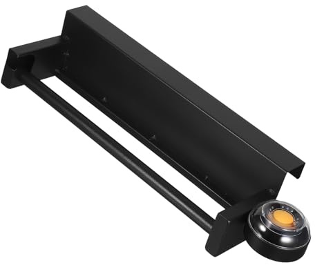 HEALSOPTHY Soporte Dispensador de Bolsas de Plástico para Supermercado Estructura Metálica Resistente con Diseño Montado Pared para Uso Tienda Mercado Agrícola y Comercio Color Negro Acceso