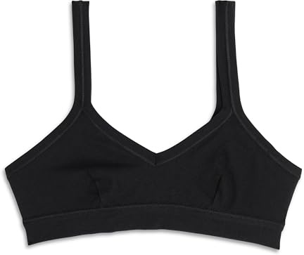 Cotonella 2 Brassiere Cotone Elasticizzato. Nero Terza