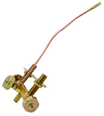 WANGMUMU Fire Stove Switch Assembly Liquefied Gas Cooker Accessories Medium Pressure Flerce Furnace Double Pipe Valve go