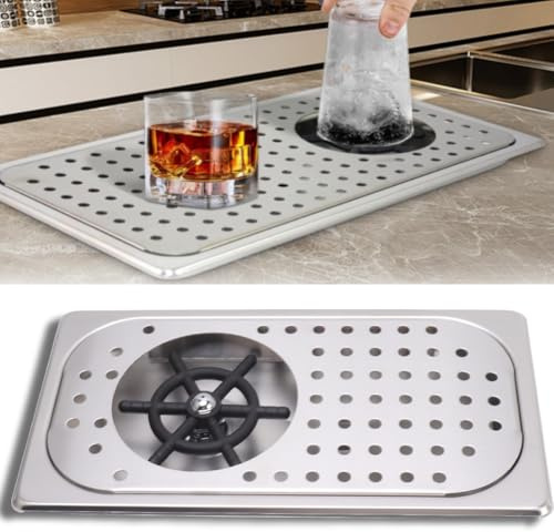 Limpiador de Alta Presión para Recipientes de Acero Inoxidable Ideal para Bares y Cafeterías, 2 Unidades de Difusores Profesionales para Jarras y Vasos con de Limpieza Eficiente