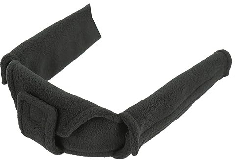 Qutsvosh 1 Stück CPAP Nackenpolster - Maskenriemen Gepolstertes Zubehör - Fleece-Komfortbezug für Vollgesichts- und Nasen-Kopfbedeckungen - Versorgungsmaterial