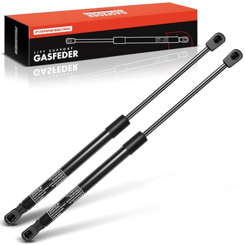 Frankberg 2x Gas Struts Boot Tailgate Compatible with 500X 334 SUV 2014-2024 Doblo Platform/Chassis 263 2001-2024 Replace# 52031518