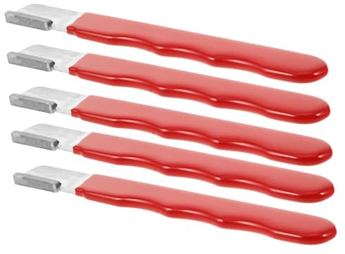 KONTONTY 5pièces Aiguiseur Pour Sécateurs Et Outils De Jardinage Aiguiseur Portable Pour Coupes Précises Pour Ciseaux Et Cisailles à Haies
