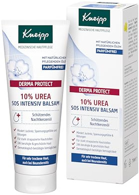 Kneipp DERMA PROTECT 10% UREA SOS Intensiv Balsam - Medizinische Hautpflege - Für sehr trockene Haut, auch bei Neurodermitis - 75ml