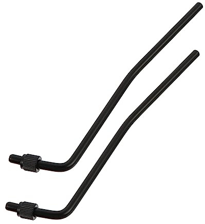 Didiseaon 2 pezzi Leva Tremolo Doppia per Chitarra Elettrica Braccio Resistente Antiruggine per Ponte Double Tremolo