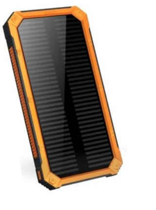 Batterie Externe 8000mAh Chargeur Solaire téléphone randonnée Portable USB Camping Voyage Universel Nouvelle énergie étui