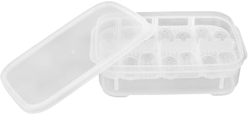 Abaodam Boîte D'élevage pour Reptiles à 14 Compartiments Incubation Transparente, Plastique Robuste, Format, pour Geckos, Lézards et Petits Reptiles, Usage Domestique et Élevage Amateur