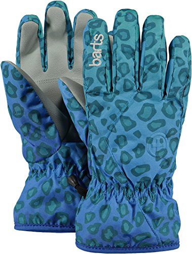 Barts Basic Skigloves Kids - Leopard Blue, Größe:6