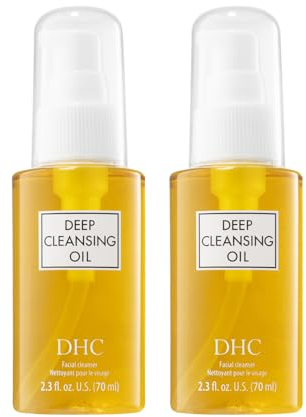 DHC Deep Cleansing Oil Small 2 pack, Facial Cleansing Oil, 70ml x 2