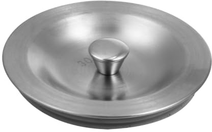 Doitool SpüLenstopper Edelstahl 9.00X9.00X1.30cm Silber 1 StüCk | Edelstahl, Silberfarben, FüR Die Meisten SpüLen Geeignet, Ohne Werkzeug