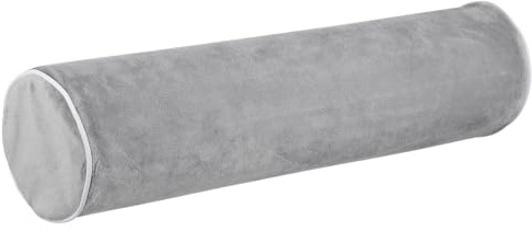 SEWACC Almohada Cervical Cilíndrica Almohadas Cilíndricas Almohada De Refrescos De De Memoria Almohadas De Apoyo para El Cuello Almohada De Tubo Rodilla Poliuretano Rizado Cilindro