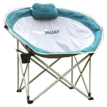 DRMEE Klappstuhl Angelstuhl Campingstuhl Balkonstuhl Plus Baumwolle Casual Adult Home Klappstuhl Lazy Sofa Chair Camping Stuhl (Color : Grün)