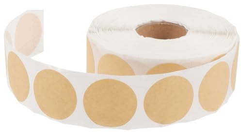 Garneck Autocollants Professionnels Auto-adhésifs en Papier pour Réparation Cible de Tir, de 1000 Pièces, Pratiques à Transporter Stocker