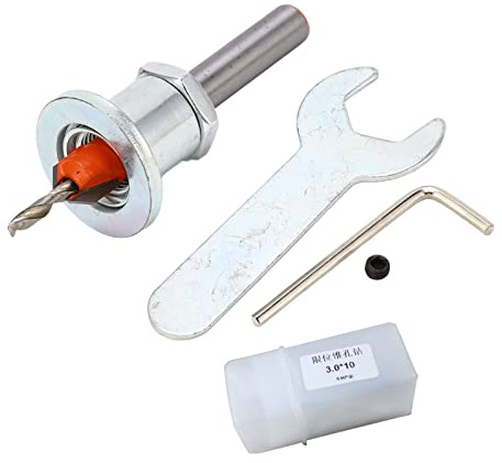 Kit de brocas avellanadas con límite ajustable de acero de aleación, accesorios para herramientas eléctricas