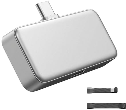 PURPLELILY Disque dur externe de type C 64 Go/128 Go/256 adaptateur clignotant externe dur 180 Mo/S pour téléphone, ordinateur portable, tablette, solution de stockage