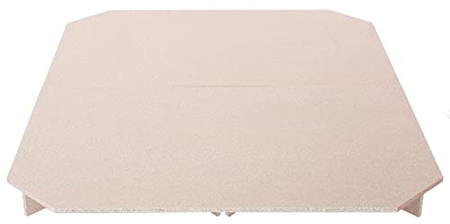 Beliani Praktischer Podest für Wasserbettmatratzen 160 x 200 cm Heller Holzfarbton Bedrock