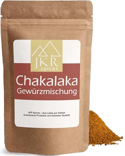 JKR Spices® 250g Chakalaka Gewürz - Gewürz Mix für afrikanische Saucen | Gewürzmischung für Chakalaka Dip | Afrikanische Gewürzmischung