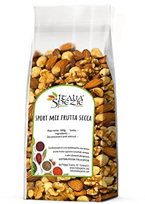 Frutta secca Sport Mix con Mandorle, Noci e Nocciole - 1Kg