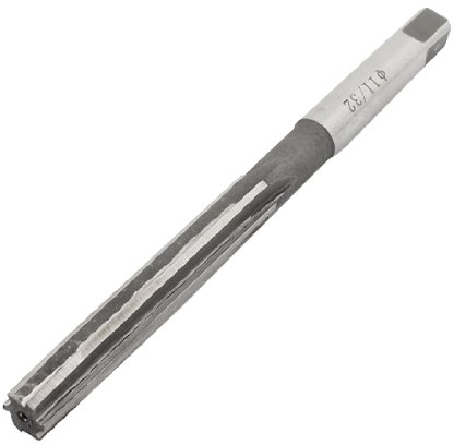 Ruilogod Gerade Schaft 6 Flöten 8.73mm x 60mm Schneiden HSS Machine Chucking Reibahle