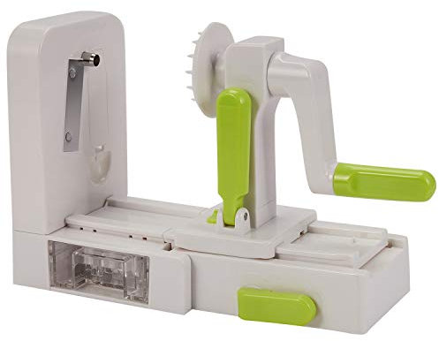 4 Blade Vegetable Spiralizer Folding Vegetarian Pasta & Spaghetti Potato Vegetable Slicer