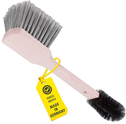 Spazzola Cerchioni per Pulizia Professionale dei Cerchioni | Spazzola per Cura Auto e Moto | Spazzola Delicata ed Efficace per Cerchioni in Alluminio e Cerchioni in Acciaio di Urban Forest