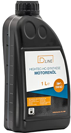 D.LINE Motorenöl, HIGHTEC-HC-SYNTHESE | 5W-40 (1x 1 Liter)