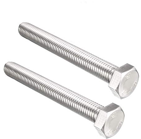 XYWHPGV Boulon hexagonal M14 M14-2 x 120mm UNC boulons à vis à tête hexagonale A2-70 (304) boulons taraudés hexagonaux entièrement filetés en acier inoxydable 2 pièces(60358 5420c 3f5d9 4b77d 197ba 32