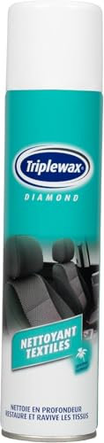Triplewax Diamond Nettoyant Tissus, 400 ML
