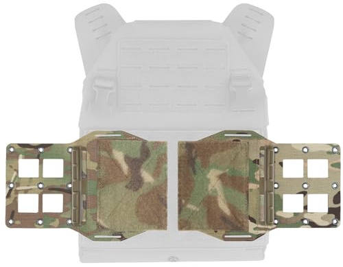 Expander Wing Pouch für Chest Rig,Quick Release Buckle Molle Elastic Cummerbund with Hook and Loop Panel