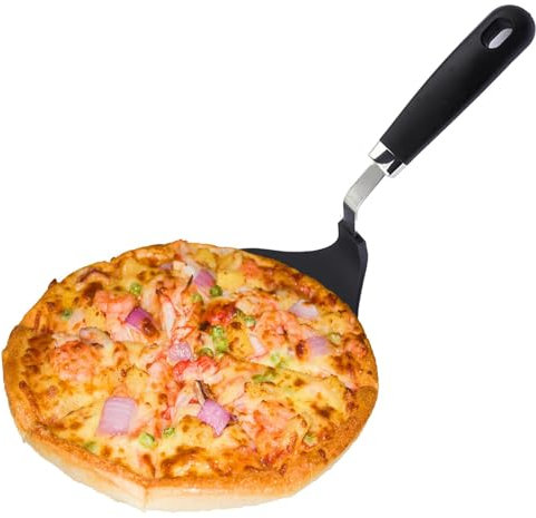 Pala per pizza – Pala per pizza in legno con manico, spatola ergonomica | Versatile strumento per pizza, pagaia per pizza gourmet di lusso, pagaia per pizza durevole per forno per pizza, barbecue e