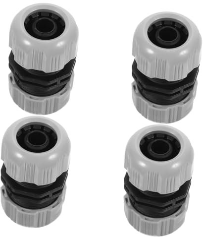 BESPORTBLE 4stücke Schlauchanschlussadapter Für Gartenschlauche Reparaturstücke Mit Außengewinde Langlebige Pp-materialarmaturen Für Wasserschläuche Schnelle Installation Und Zuverlässige Ver